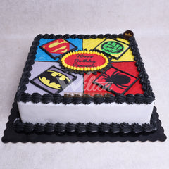 B.4.e MARVEL HEROES - Birthday Cakes