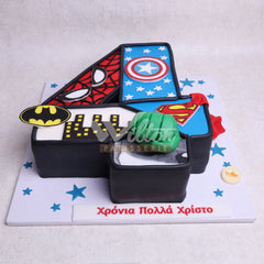 B.4.h MARVEL HEROES - Birthday Cakes