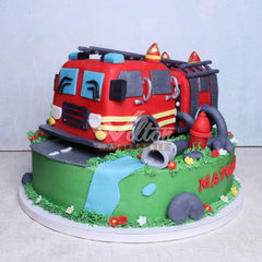 B.41.b FIRE TRUCK - Birthday Cakes