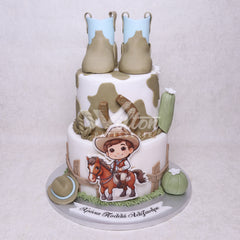 B.45.a COWBOY - Birthday Cakes