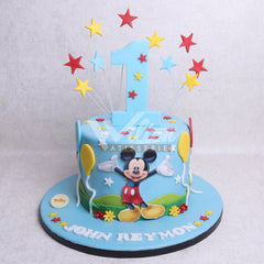 B.7.c MICKEY MOUSE - Birthday Cakes - WILTON PATISSERIE