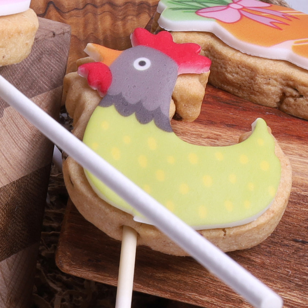 Easter Biscuits (Wrapped & Stick)