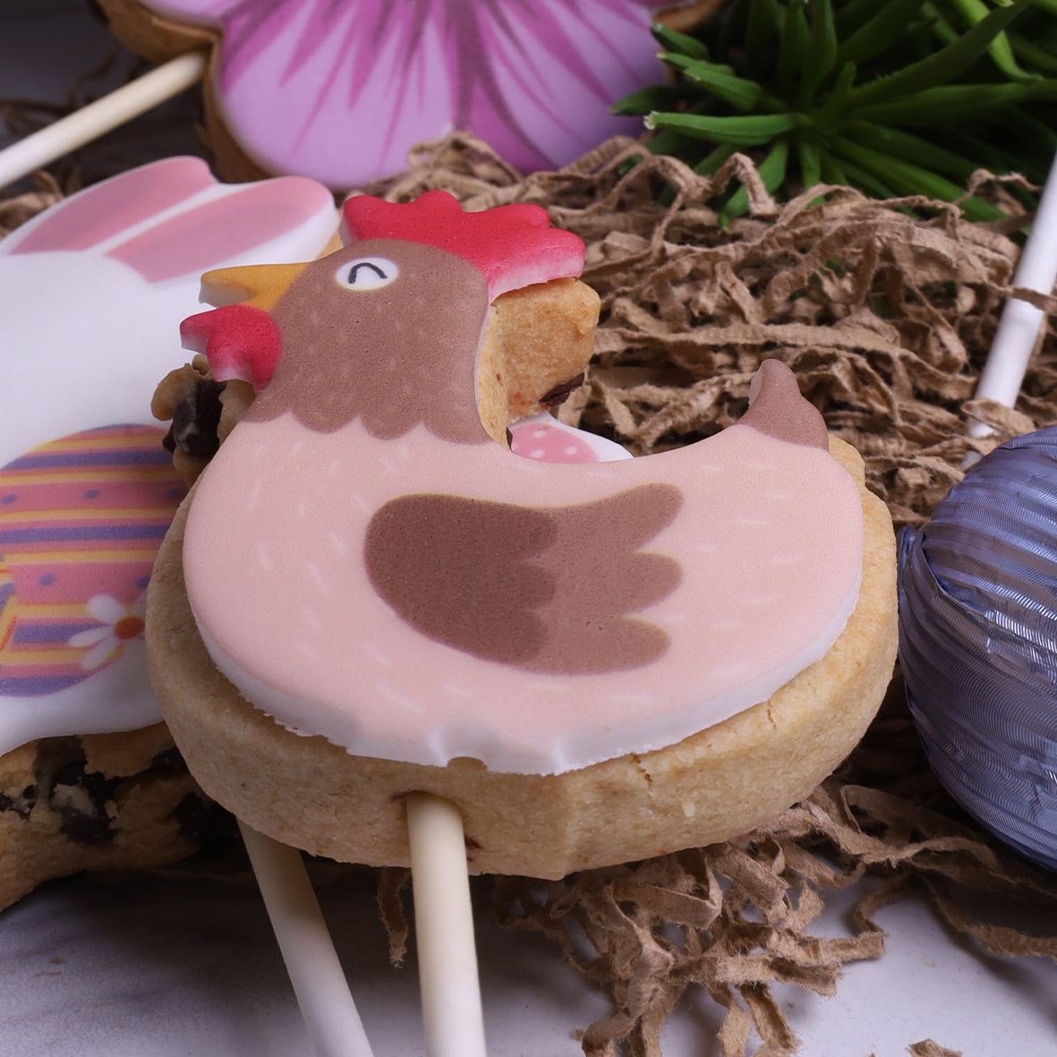 Easter Biscuits (Wrapped & Stick)