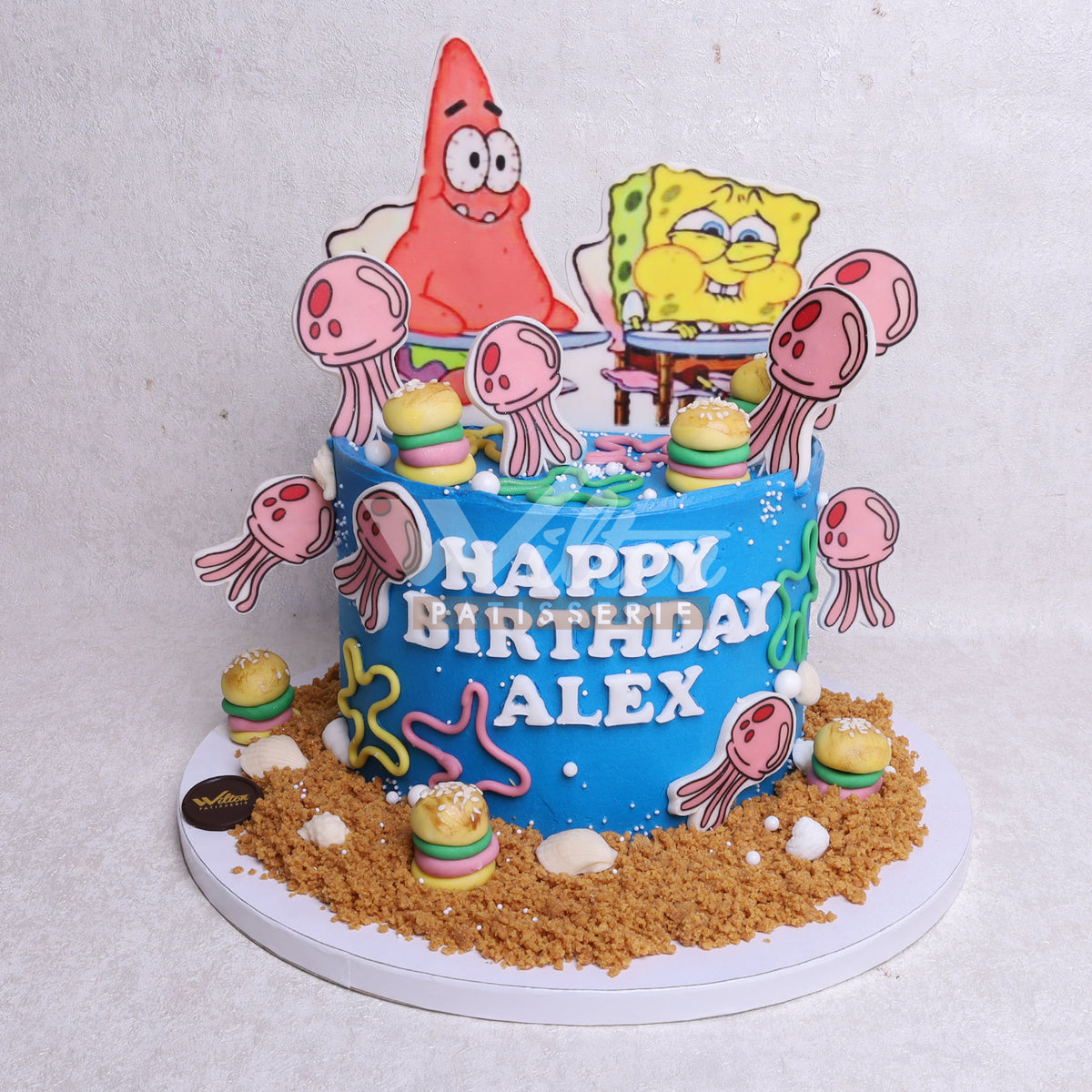 D.34.b BOB SPONGEBOB Children Birthday Cakes