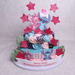 D.36.f STITCH - Children Birthday Cakes - WILTON PATISSERIE