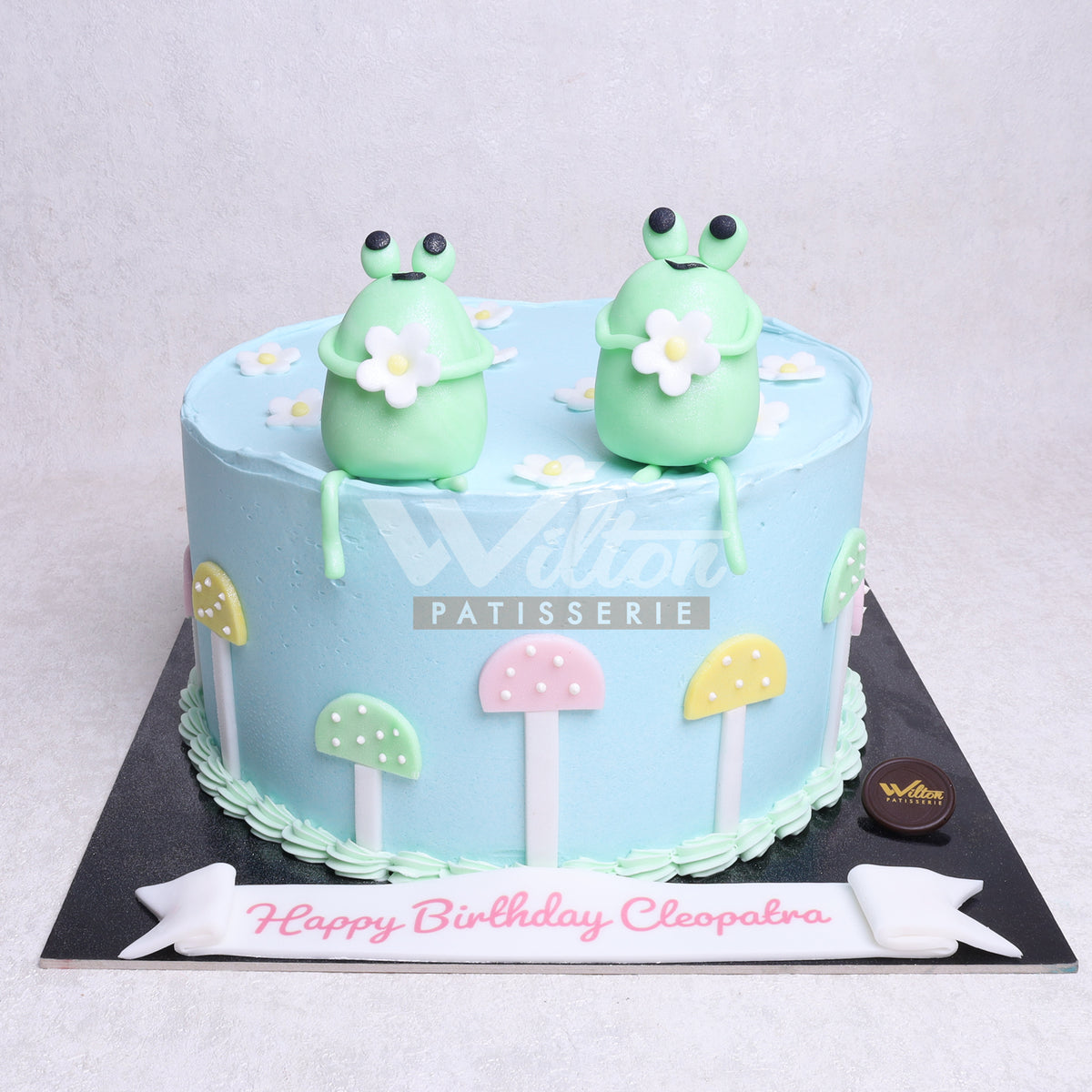 D.47.a FROGS - Children Birthday Cakes