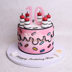 D.57.b CANDLE - Children Birthday Cakes