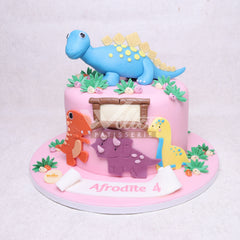 D.76.a DINOSAURS Children Birthday Cakes