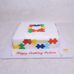 D.80.a PUZZLE - Children Birthday Cakes