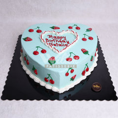 G.28.d SUMMER HEART - Birthday Cakes - WILTON PATISSERIE