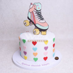 G.45.b ROLLER SKATE - Birthday Cakes