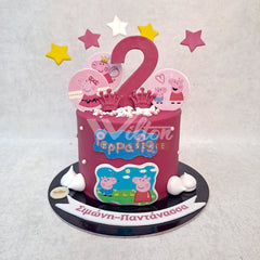 G.48.b PEPPA PIG - Birthday Cakes - WILTON PATISSERIE