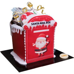 Ginger Santa Mail Box