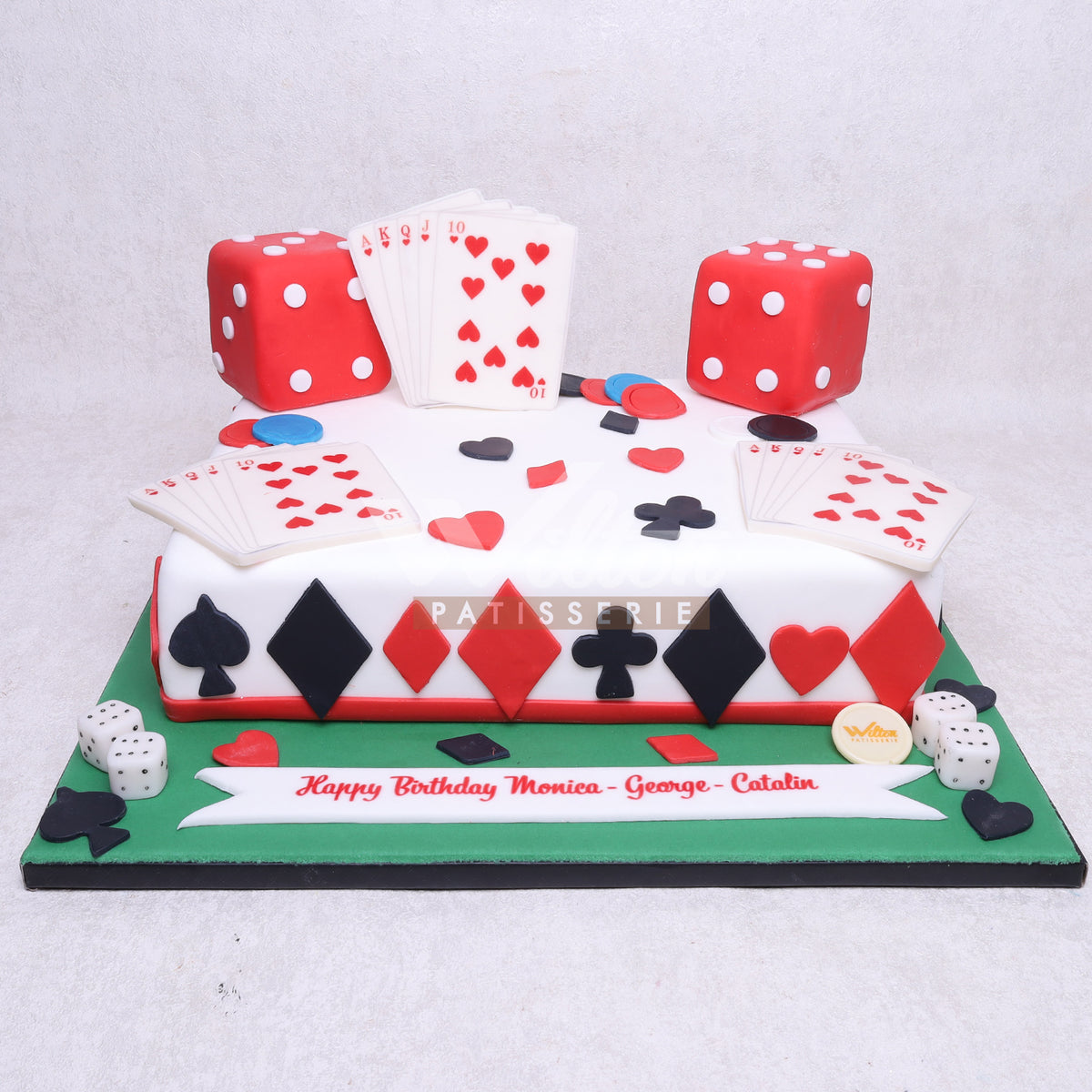 M.11.e POKER - Men Birthday Cakes