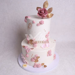 V.27.a ROSES - Christening Cake