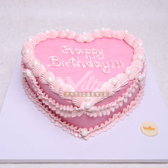 W17.k HEART - Women Birthday Cakes