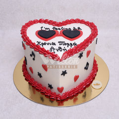 W17.m HEART - Women Birthday Cakes - WILTON PATISSERIE