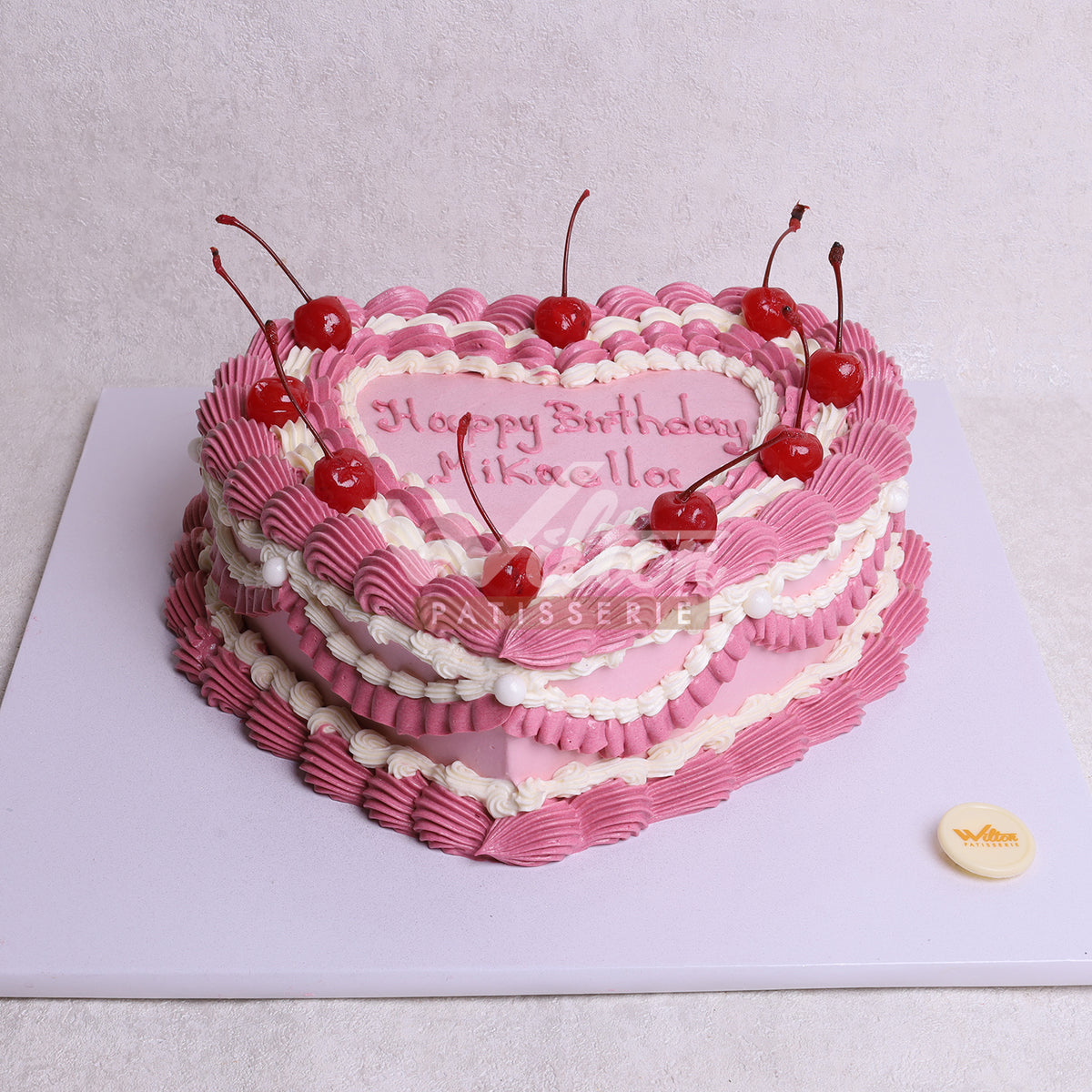 W17.d HEART - Women Birthday Cakes