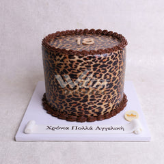 W34.a ANIMAL PRINT - Women Birthday Cakes