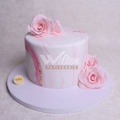 W6.40 FLOWERS - Women Birthday Cakes - WILTON PATISSERIE