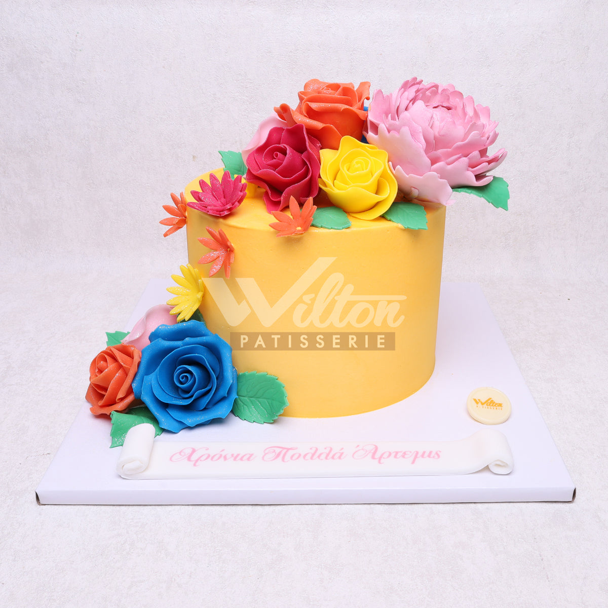 W6.61 FLOWERS - Women Birthday Cakes