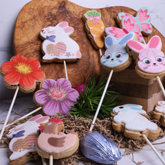 Easter Biscuits (Wrapped & Stick)