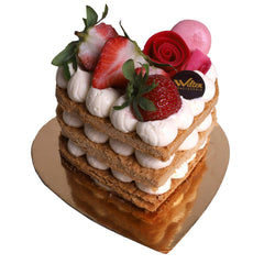 Valentine Mille Feuille Heart XS/S - WILTON PATISSERIE