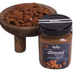 Natural Almond butter with Milk Chocolate