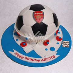 B.12.b FOOTBALL - Birthday Cakes - WILTON PATISSERIE