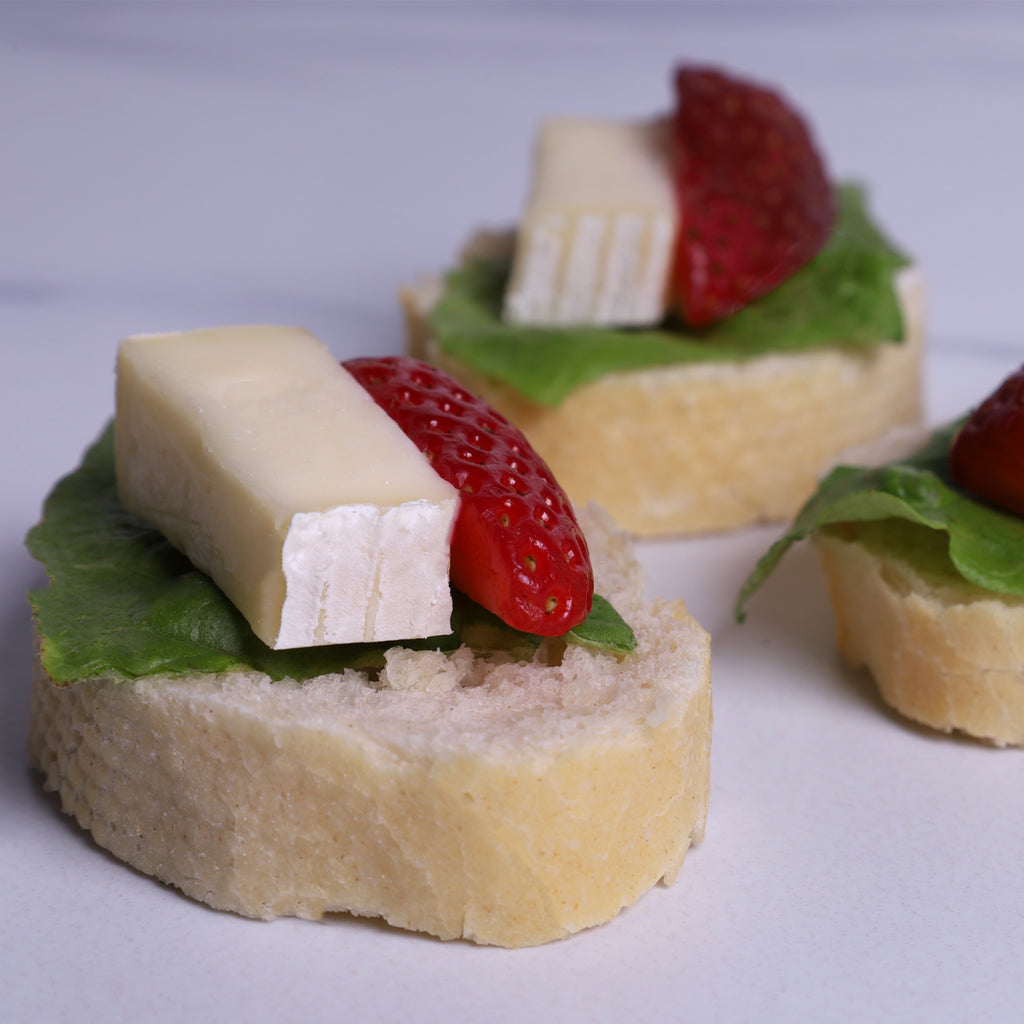 Brie Cheese with Strawberry