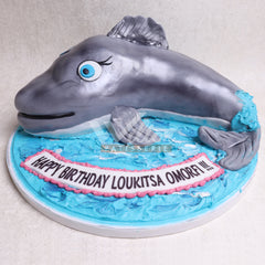 D.8.a DOLPHIN - Children Birthday Cakes - WILTON PATISSERIE