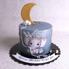 D.9.a ELEPHANT - Children Birthday Cakes