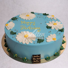 DD.8.d FLOWERS - Adult Birthday Cake - WILTON PATISSERIE