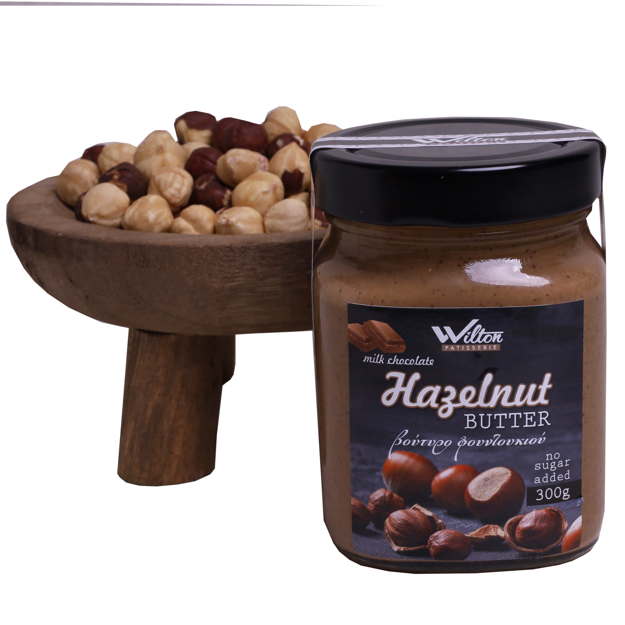 Natural Hazelnut butter with Milk Chocolate