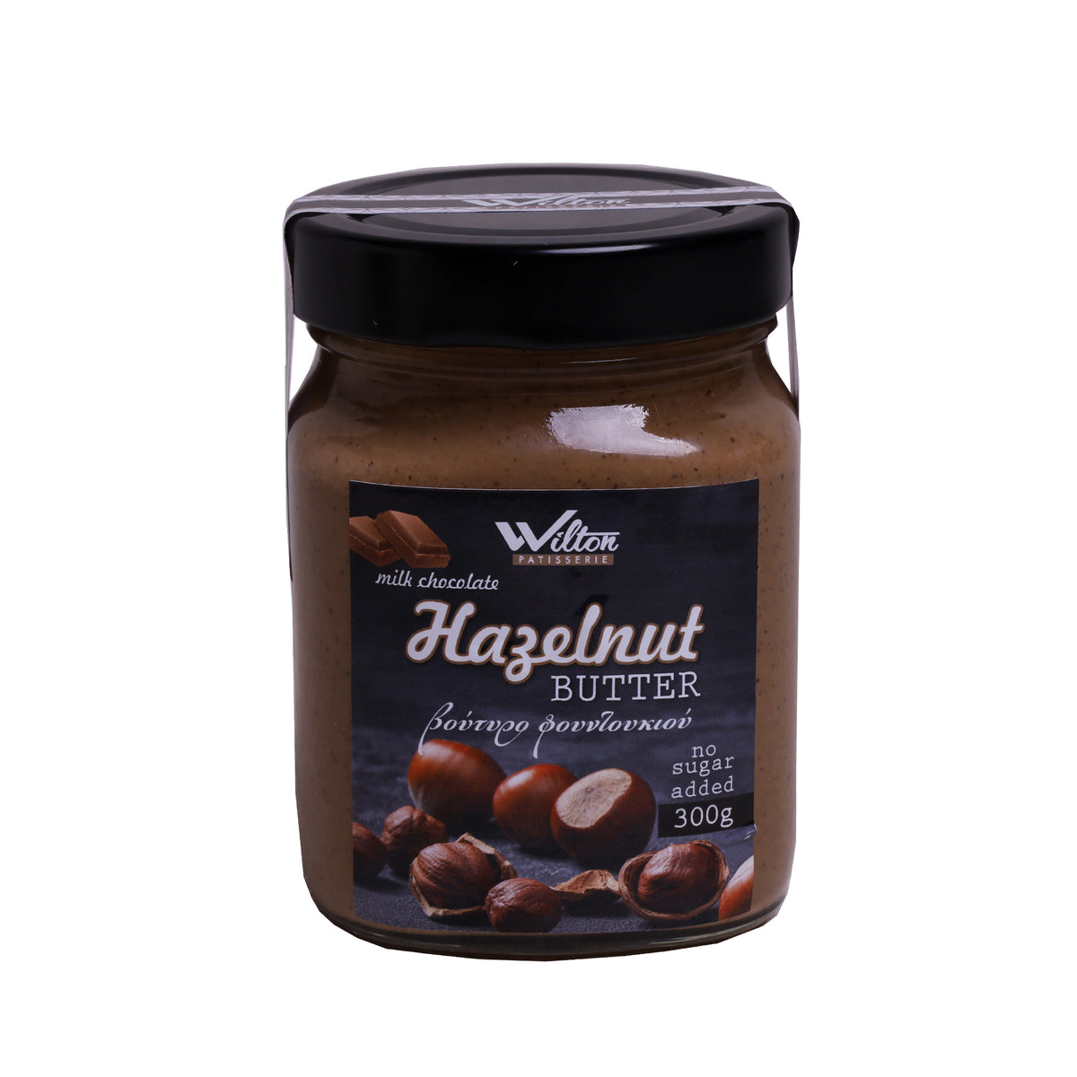 Natural Hazelnut butter with Milk Chocolate