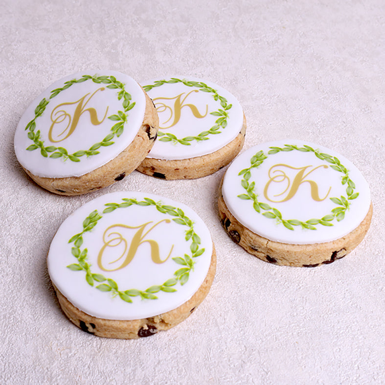 Customised Round Biscuits