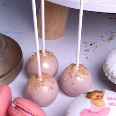 Pop Cakes with Color and/or decoration