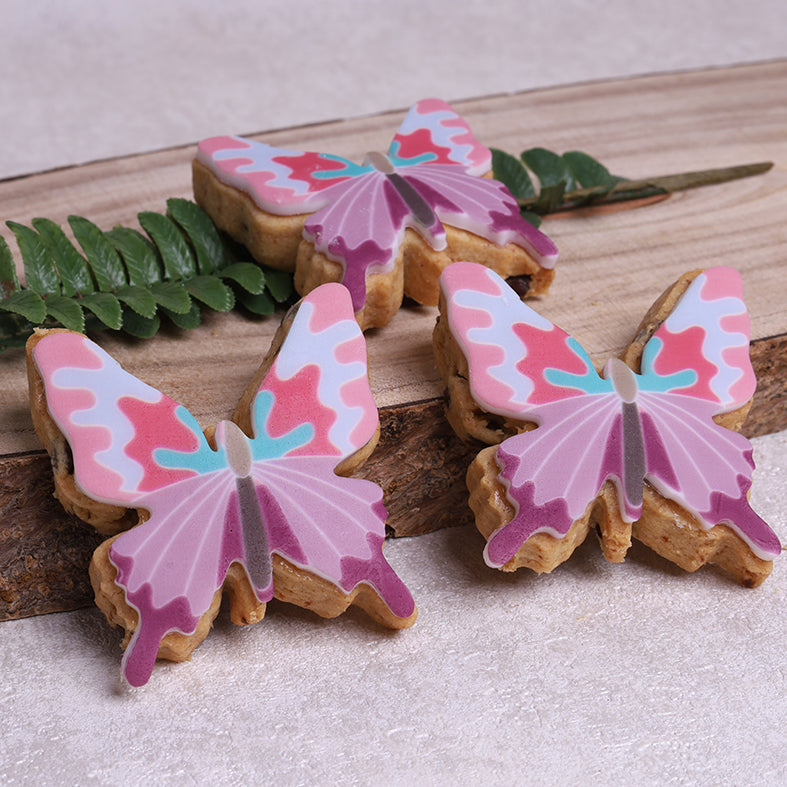 Customised butterfly Biscuits