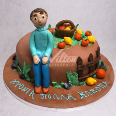 M.6.a FARMER - Men Birthday Cakes - WILTON PATISSERIE