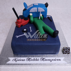 M.7.a MECHANIC - Men Birthday Cakes - WILTON PATISSERIE