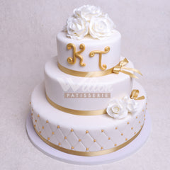 WE5.b CAPITONE - Wedding Cakes - WILTON PATISSERIE