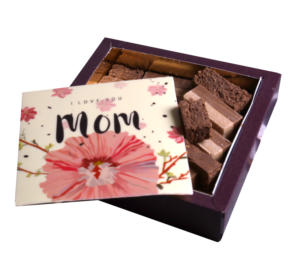 Κουτί σοκολάτας για τη γιορτή της μητέρας